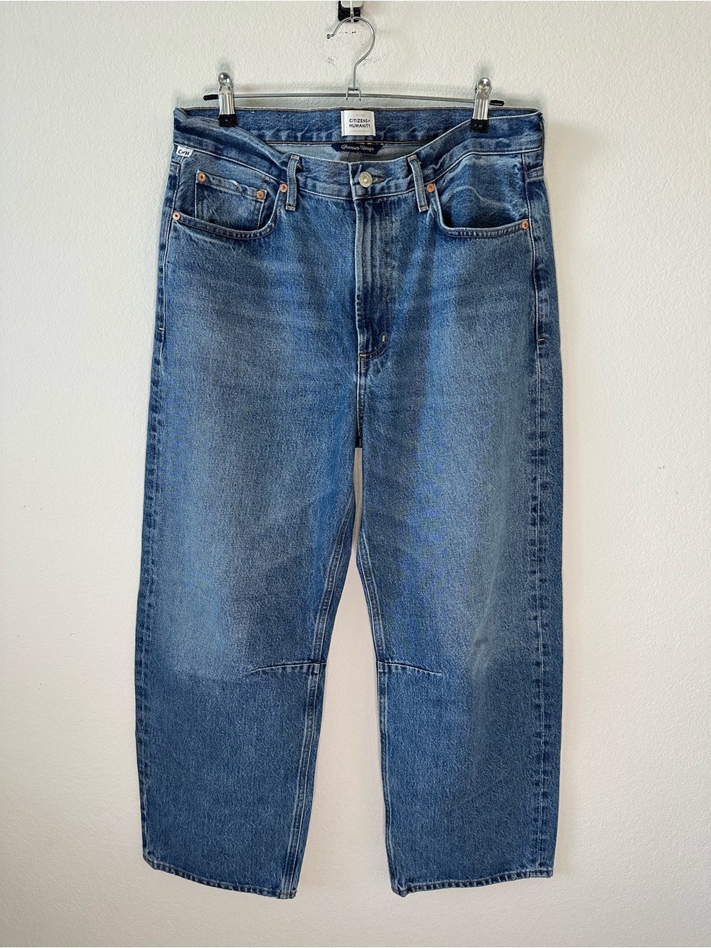Citizens Of Humanity Miro Relaxed in Pacifica Rigid Barrel Leg Jeans SZ 31 - Picture 2 of 8